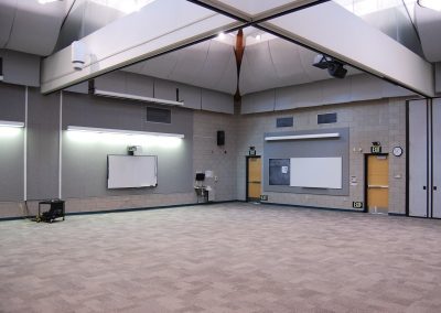 Cal Poly San Bernadino Schema sound absorptive wall panels and banners