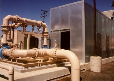 Chevron Water Treatment SonoCon pump enclosure