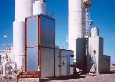 Sacramento WWTP SonoCon blower enclosures